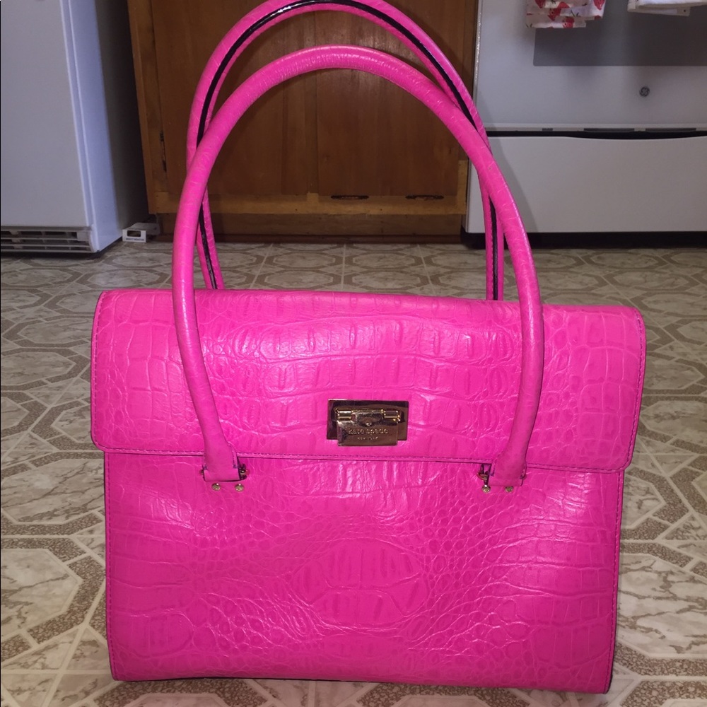 Hot pink Kate Spade handbag 💕💕💕